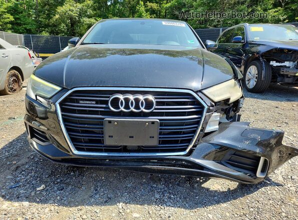 WAUB8GFF2H1009128 2017 AUDI A3 Black Դիմացի տեսք