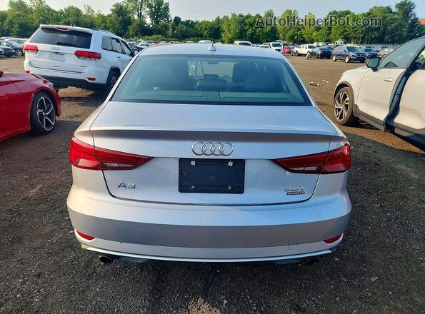 WAUB8GFF2H1074271 2017 AUDI A3 Gray Вид ззаду