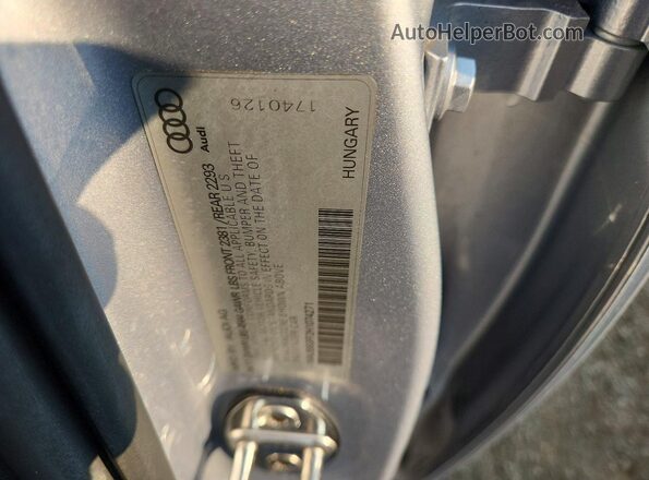 WAUB8GFF2H1074271 2017 AUDI A3 Gray Вид підкапотного простору
