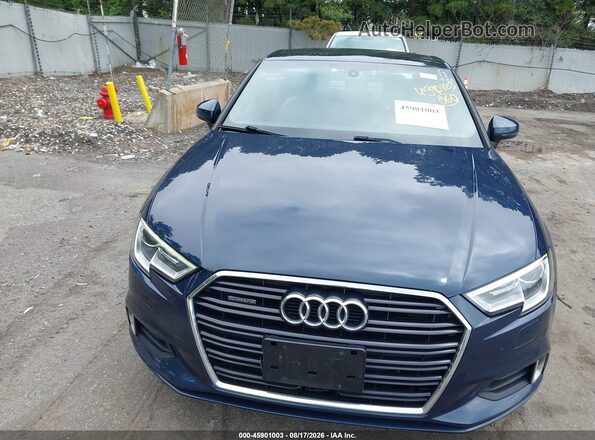 WAUB8GFF3H1058029 2017 AUDI A3 Синий Вид спереди