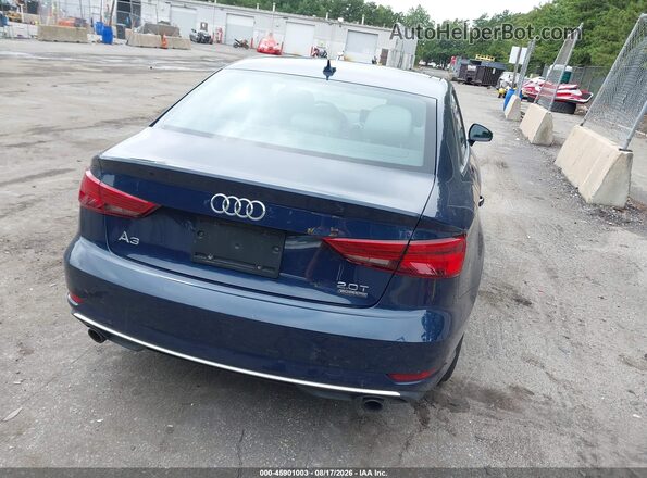 WAUB8GFF3H1058029 2017 AUDI A3 Синий Задняя правая четверть