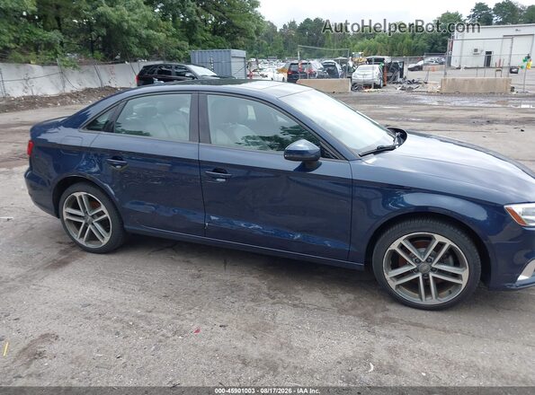 WAUB8GFF3H1058029 2017 AUDI A3 Синий Вид задней части салона