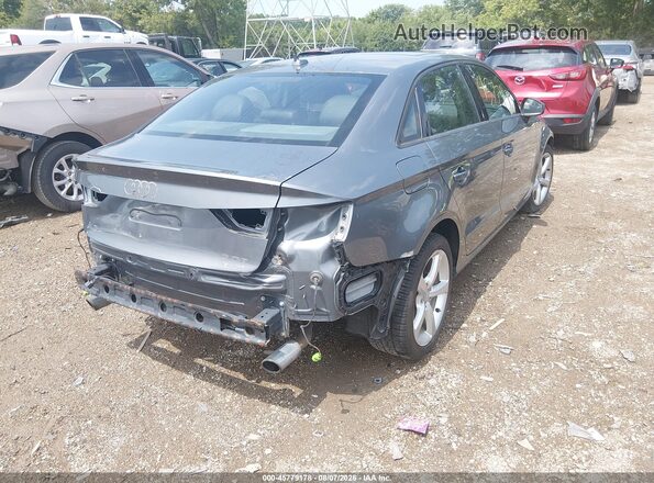 WAUB8GFF4G1025295 2016 AUDI A3 Gray Задня права чверть