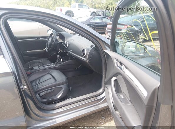 WAUB8GFF4G1025295 2016 AUDI A3 Gray Вид салону спереду