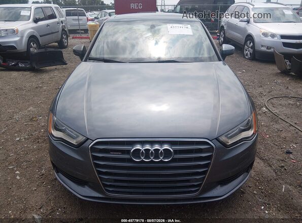 WAUB8GFF4G1025295 2016 AUDI A3 Gray Вид задньої частини салону