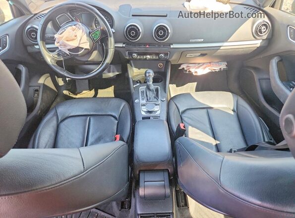 WAUB8GFF4G1042176 2016 AUDI A3 Gray Dashboard view