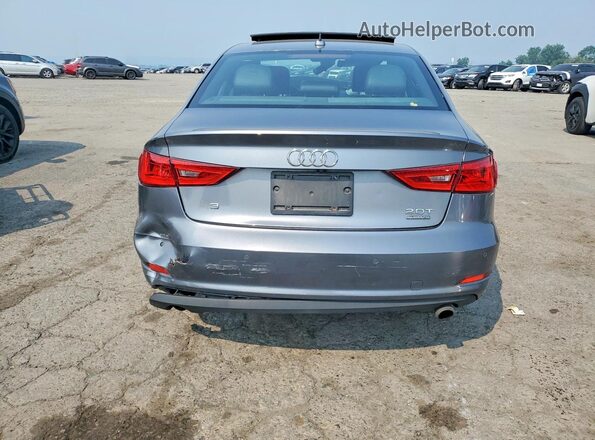 WAUB8GFF4G1042176 2016 AUDI A3 Gray Rear view