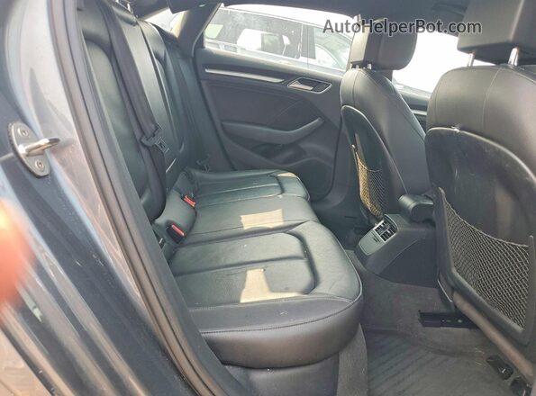 WAUB8GFF4G1042176 2016 AUDI A3 Gray Rear seats view