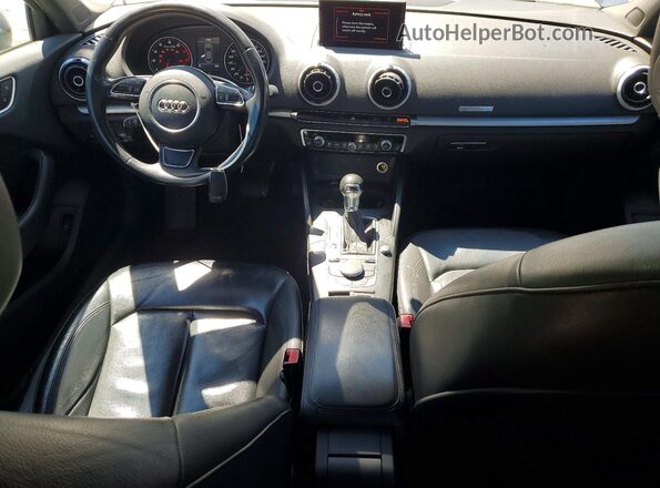 WAUB8GFF4G1080314 2016 AUDI A3 Серебряный Вид панели приборов