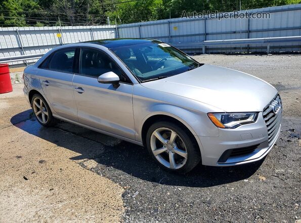 WAUB8GFF4G1080314 2016 AUDI A3 Серебряный Передняя правая четверть