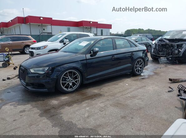 WAUB8GFF5G1017352 2016 AUDI A3 Черный Передняя левая четверть