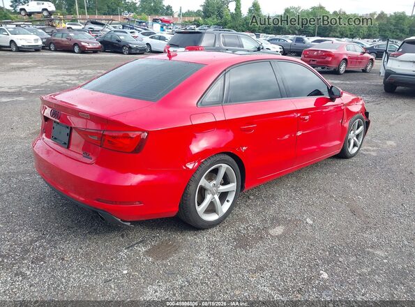 WAUB8GFF6G1019837 2016 AUDI A3 Red Rear right