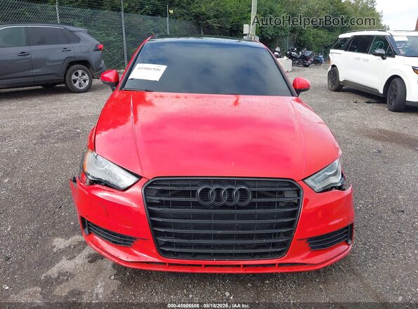 WAUB8GFF6G1019837 2016 AUDI A3 Red Rear interior view