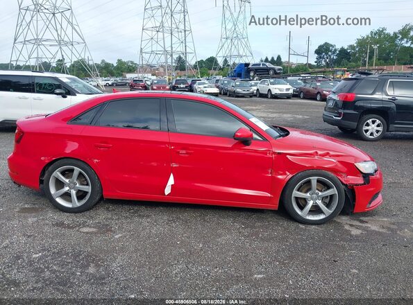 WAUB8GFF6G1019837 2016 AUDI A3 Red 360 interior view