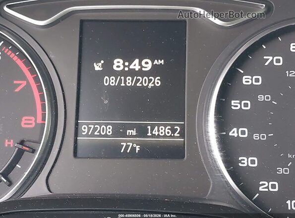 WAUB8GFF6G1019837 2016 AUDI A3 Red 