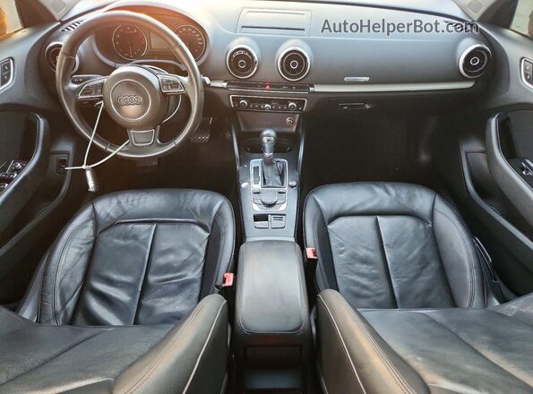 WAUB8GFF6G1045838 2016 AUDI A3 Gray Вид щитка приладів