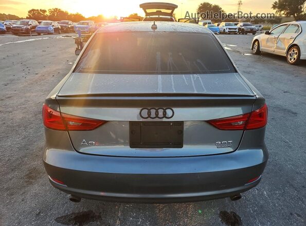 WAUB8GFF6G1045838 2016 AUDI A3 Gray Вид салону спереду