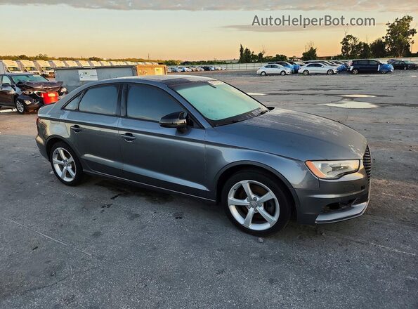 WAUB8GFF6G1045838 2016 AUDI A3 Gray Вид спереду