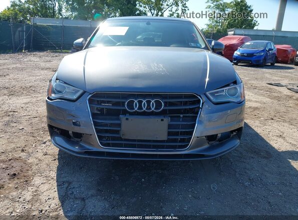 WAUB8GFF6G1060176 2016 AUDI A3 Gray Front view
