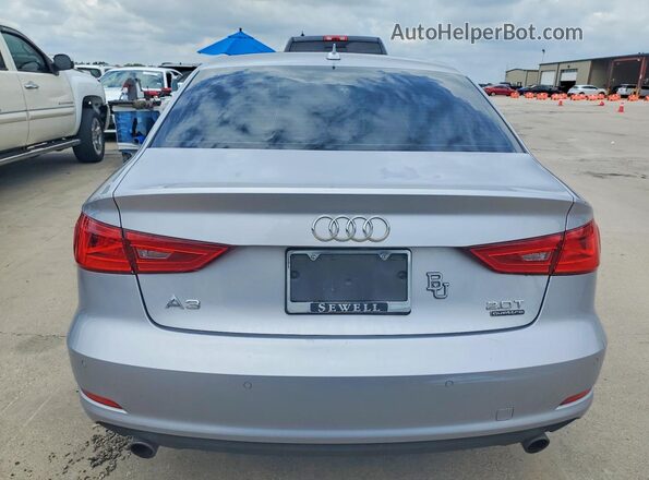 WAUB8GFF7G1011990 2016 AUDI A3 Silver Вид ззаду