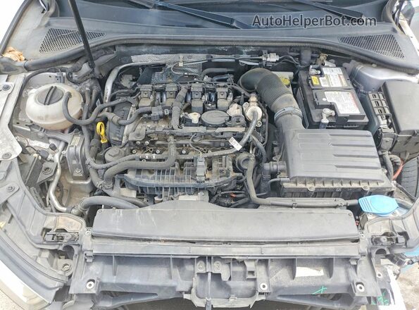 WAUB8GFF7G1011990 2016 AUDI A3 Silver Вид задньої частини салону