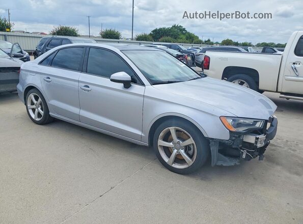 WAUB8GFF7G1011990 2016 AUDI A3 Silver Передня права чверть
