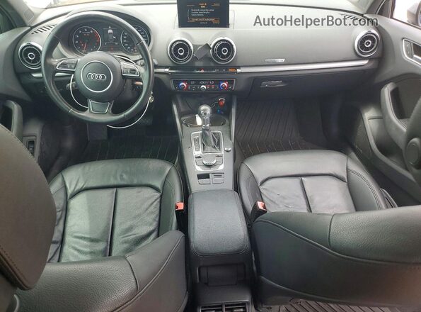 WAUB8GFF7G1011990 2016 AUDI A3 Silver Вид панелі приладів