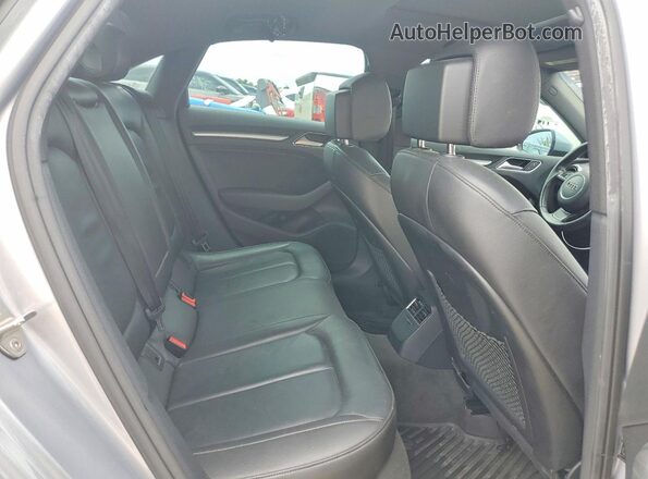 WAUB8GFF7G1011990 2016 AUDI A3 Silver Вид задніх сидінь