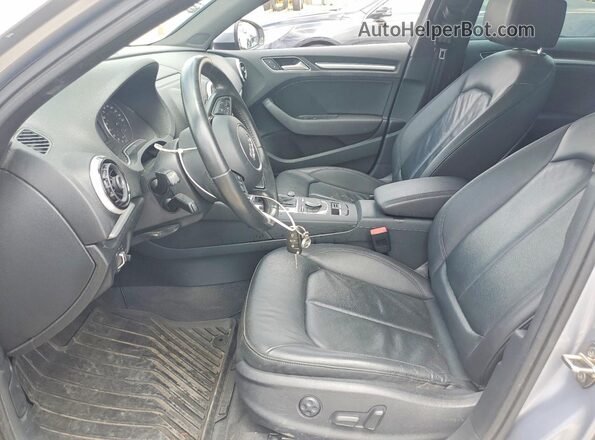WAUB8GFF7G1011990 2016 AUDI A3 Silver Вид салону спереду