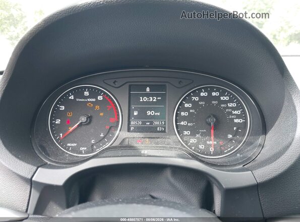 WAUB8GFF7G1020432 2016 AUDI A3 Gray Vista de los asientos traseros