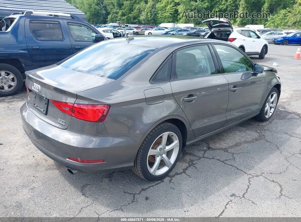 WAUB8GFF7G1020432 2016 AUDI A3 Gray Trasero derecho