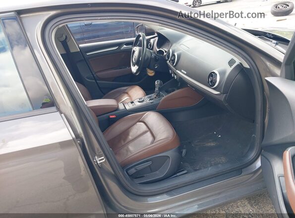 WAUB8GFF7G1020432 2016 AUDI A3 Gray Vista interior delantera