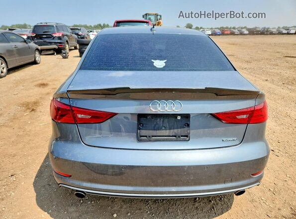 WAUB8GFF7G1052698 2016 AUDI A3 Gray Вид ззаду