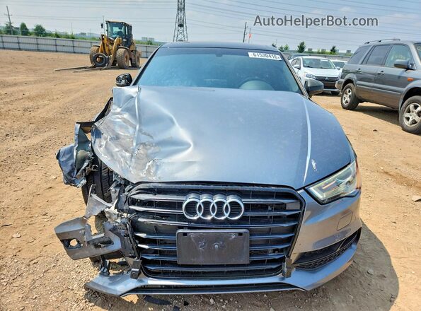 WAUB8GFF7G1052698 2016 AUDI A3 Gray Вид спереду