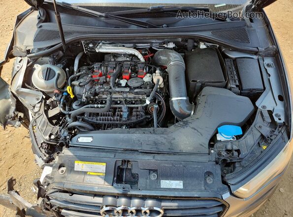 WAUB8GFF7G1052698 2016 AUDI A3 Gray Вид задньої частини салону