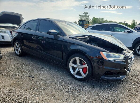 WAUB8GFF8G1081112 2016 AUDI A3 Black Передня права чверть