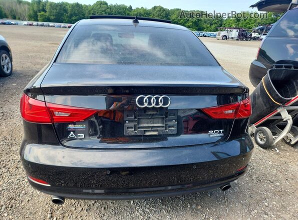 WAUB8GFF8G1081112 2016 AUDI A3 Black Вид ззаду