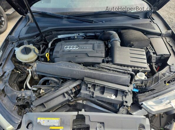 WAUB8GFF8G1081112 2016 AUDI A3 Black Вид задньої частини салону