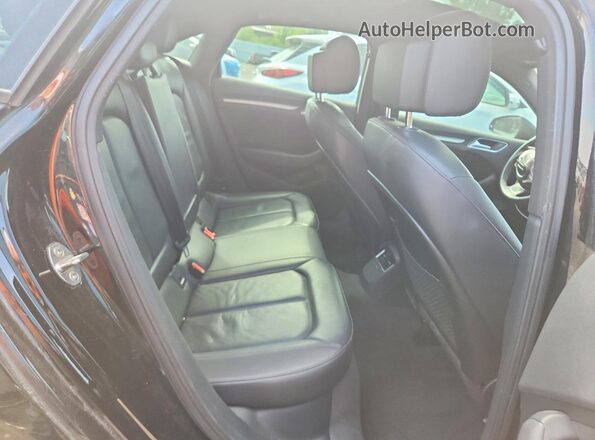 WAUB8GFF8G1081112 2016 AUDI A3 Black Вид задніх сидінь