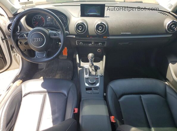 WAUB8GFF8G1083586 2016 AUDI A3 White Widok deski rozdzielczej