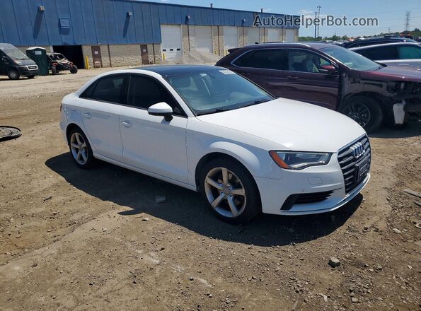 WAUB8GFF8G1083586 2016 AUDI A3 White Przód prawy