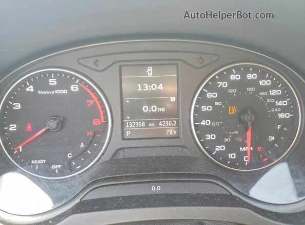 WAUB8GFF8G1083586 2016 AUDI A3 White Widok zestawu wskaźników