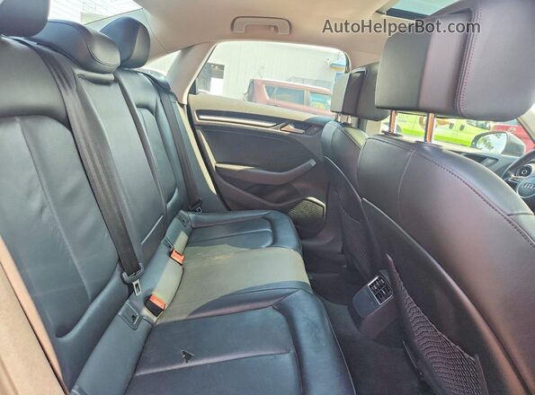 WAUB8GFF8G1106560 2016 AUDI A3 Черный Вид задних сидений