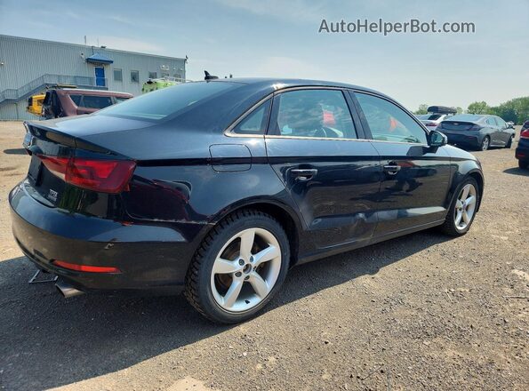 WAUB8GFF8G1106560 2016 AUDI A3 Черный Задняя правая четверть