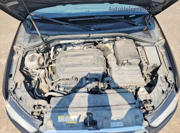 WAUB8GFF8G1106560 2016 AUDI A3 Черный Вид задней части салона