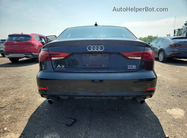 WAUB8GFF8G1106560 2016 AUDI A3 Черный Вид сзади