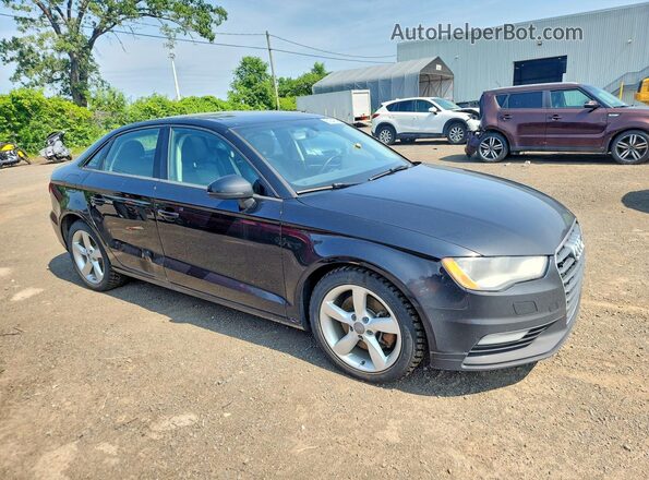 WAUB8GFF8G1106560 2016 AUDI A3 Черный Передняя правая четверть