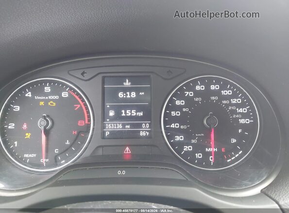 WAUB8GFF8H1051738 2017 AUDI A3 White უკანა სავარძლების ხედი