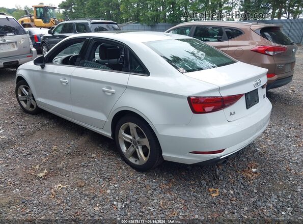 WAUB8GFF8H1051738 2017 AUDI A3 White უკანა მარცხენა