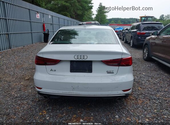 WAUB8GFF8H1051738 2017 AUDI A3 White 